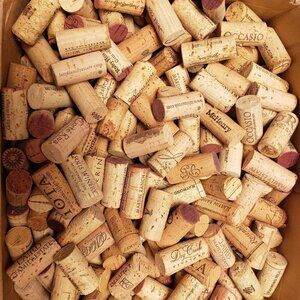 Lot of 150 Various Used Corks